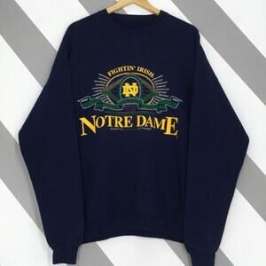 Notre Dame Fighting Irish Ncaa Sweatshirt Notre Dame Fighting Iri J67